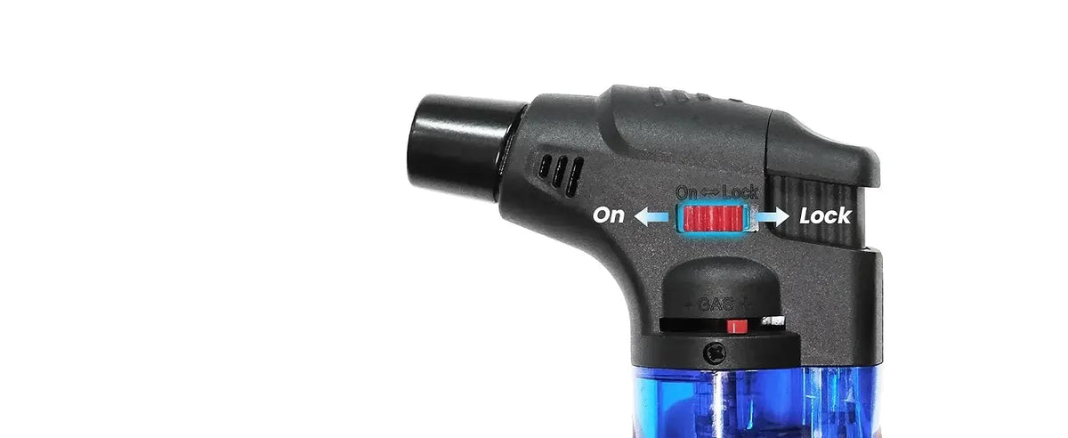 2026 New Torch Lighters Butane Refillable Jet Flame Windproof Torch Lighter for Candle Fireplace Camping BBQGrill Kitchen