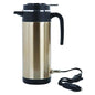 1200 ML Car Hot Kettle Portable Water Heater Large Capacity 12/24 V 120/240 W Fast Boiling for Coffee Tea Drinks for Travel Home