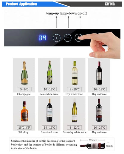2025 New Wine Refrigerator Cabinet Luxury High-End Hotel Room Wine Fridge for Living Room Ice Bar