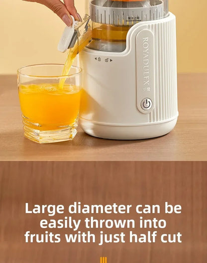 Large-Diameter Orange Juicer Juice And Pulp Separator Home Tea Shop Vegetable Fruit Juicing Machine for Kitchen Use