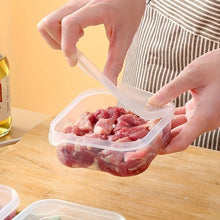 Freezer Meat Vegetable Storage Container BPA Free Food Grade Plastic Stackable Refrigerator Organizer Durable Food Storage Box