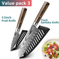 Kitchen Knife Set Professional Chef Knife 7CR17 Germany Stainless Steel Damascus Laser Meat Cleaver Slicing Santoku Cutter Tools