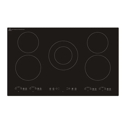 Fast Heating 5 Burner Freestanding Electric Stove Restaurant Household-Use High Power Commercial Induction Cooktop Sensor Touch