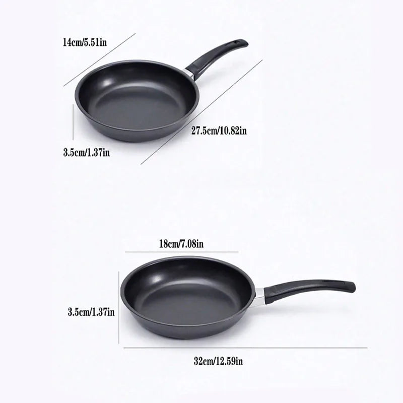 Home Kitchen Non Stick Frying Pan, Steak Pancake, Fried Egg, Breakfast Cooking, Induction Cooker, Gas Universal Frying Pan