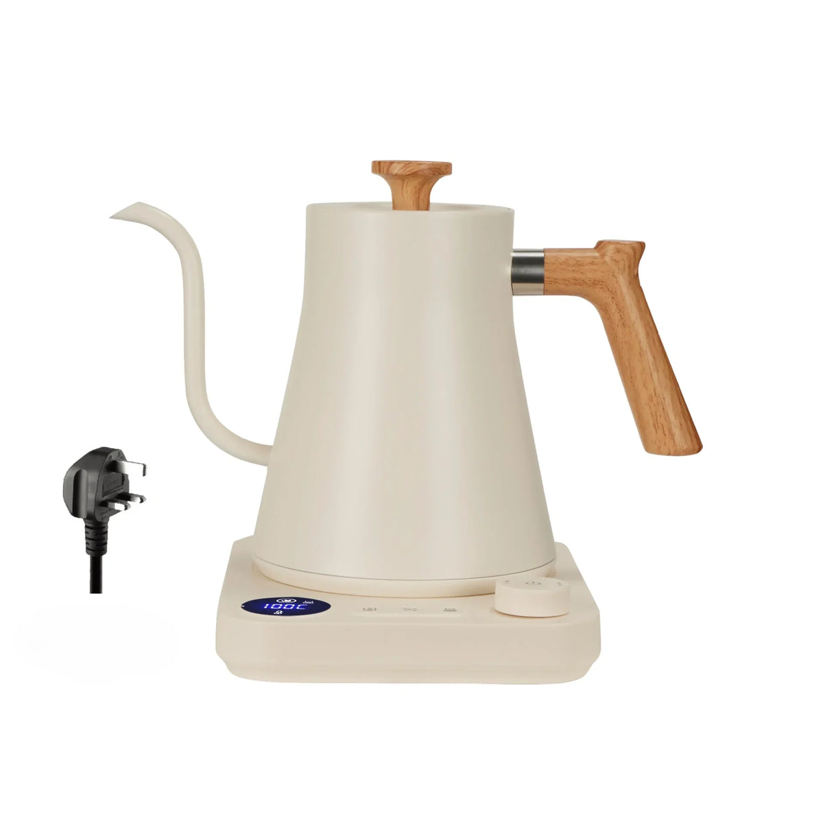 Electric Gooseneck Kettle 900ML Hand Brew Coffee Pot Smart Teapot Temperature Control Pot Rapid Heating Kettle 110v/220v