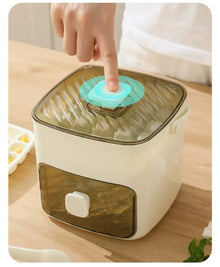 48 Grid Ice Cube Mold Reusable Refrigerator Ice Maker One-touch Easy Release Homemade Ice Cube Tray Mold Home Ice Making Tool