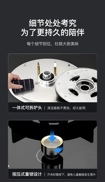 New single-burner gas cooker.  for home use. Can also be embedded. Old-fashioned cooktops.Table-top