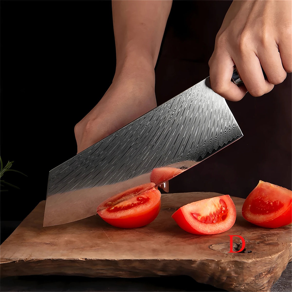 1PC,Japanese 67 Layer Damascus Steel Kitchen Knives Meat Utility Knife Kitchen Cleaver knife Cooking knife Home Kitchen stuff