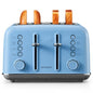 DT620 Toaster Extra Wide Slots Retro with High Lift Lever Bagel and Muffin Function Removal Crumb Tray 7-Shade Settings