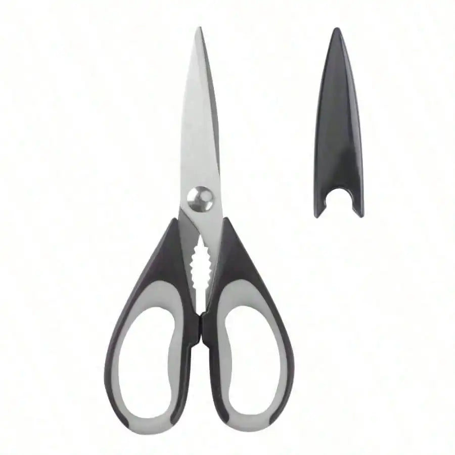 1 Set Heavy-Duty Kitchen Shears, Slicing Poultry Bones Grilling Versatile Culinary Shears, Stainless Steel Meat Shears ﻿