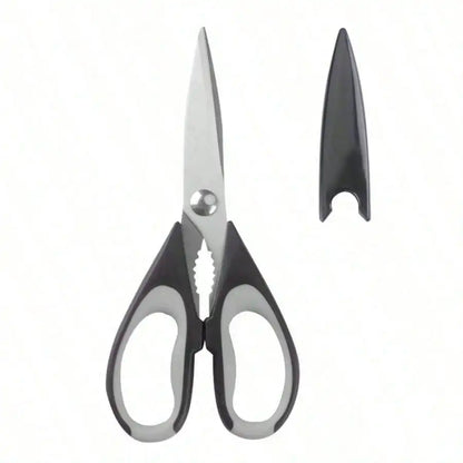 1 Set Heavy-Duty Kitchen Shears, Slicing Poultry Bones Grilling Versatile Culinary Shears, Stainless Steel Meat Shears ﻿