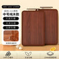 Double-Sided Antibacterial Cutting Board Mold Resistant PP Material Ebony & 316 Stainless Steel Chopping Block for Kitchen