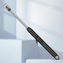 Type-C Rechargeable Kitchen Artifact Portable Smart Pulse Igniter Household Gas Stove Long Handle Electronic Lighter Wholesale