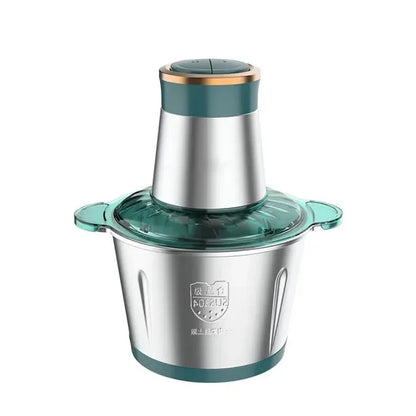 2L 304 Stainless Steel Electric Chopper Meat Grinder Mincer Food Processor Slicer Vegetable food chopper meat slicer machine