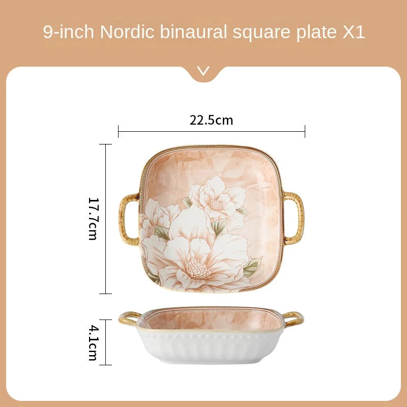High-quality Ceramic Spoons Wholesale Combinations Household Gift Tableware Sets