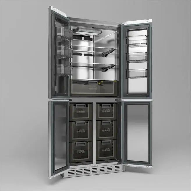 2025 BCD-355WQB Best-Selling Built-In Refrigerator-Freezer - 355L Home Appliance with Premium Cooling Performance