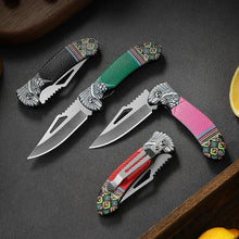 1Pcs Folding Knife Ideal for Eating Meat Cutting Fruit Roasting Sheep Made of Quality Stainless Steel Essential Kitchen Tool