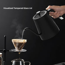 110V/220V Electric Kettle Gooseneck Jug Hand brew Coffee Pot Thermo Pot Temperature-Control Heating Water Bottle Smart Teapot