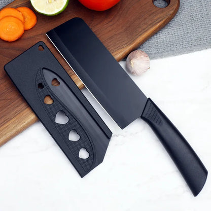 Fruit knife, kitchen knife, household small knife, sharp stainless steel chef's knife for cutting vegetables, meat, and slicing.