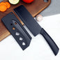 Fruit knife, kitchen knife, household small knife, sharp stainless steel chef's knife for cutting vegetables, meat, and slicing.