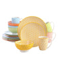 Vancasso Natsuki 16 Pieces Porcelain Multi-Colour Japanese-style Dinnerware Set with 4PCS Dinner Plate Dessert Plate Bowl Mug