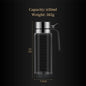 Oil bottle glass Oil pot leakproof Tank Kitchen soy sauce Bottles Vinegar Pots Seasoning Tool Set Of Household Flip Lid
