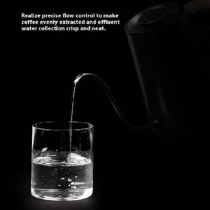 Timemore Fish Pro X 900ml Competition Temperature Control Pot Stainless Steel Electric Hand Flushing Pot Hand Brewed Coffee Pots