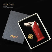 JOBON-Portable Cigar Lighter, Blue Flame, Direct Injection, High-end Cocktail Smoke Lighter, Home Outdoor Airbrush Men's Gadget