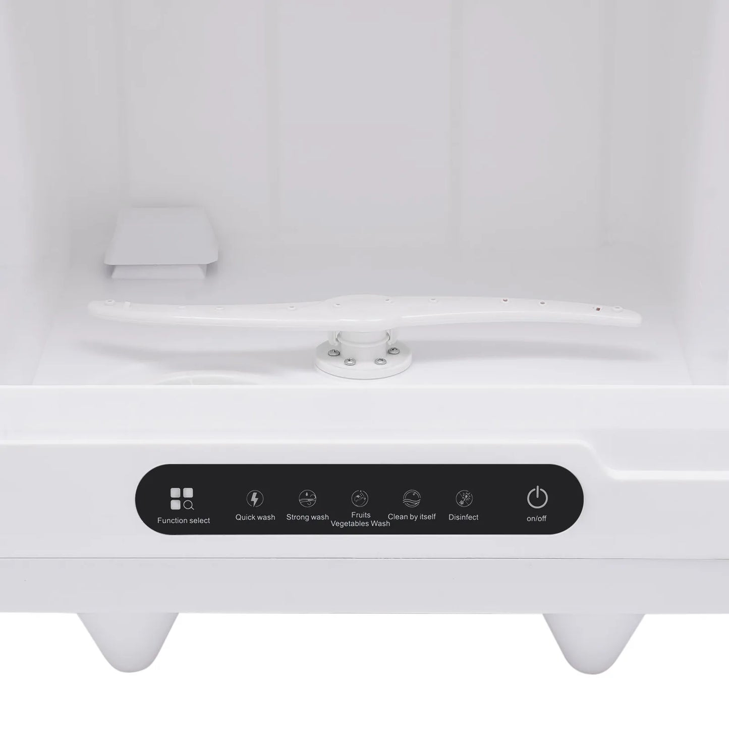 Portable Countertop Dishwasher Compact Dishwasher Mini Countertop Dishwasher 15.74*15.74*17.71in High-Temperature Water Twelve High-Performance Spray Jets Low Noise For Home Apartment Camper Rv