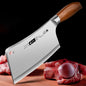 Professional Stainless Steel Heavy Chopping Bone Kitchen Knife, Thicken Meat Cleaver for Home Cooking and Chef Resturant