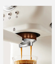 Italian Semi-Automatic Coffee Machine High-Pressure Home Office Use with Concentrated Steam Milk Frother