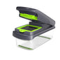15-in-1 Vegetable Chopper, 7 Blade Veggie Chopper, Practical Food Chopper with Container, Cheese Grater, Home Essentials