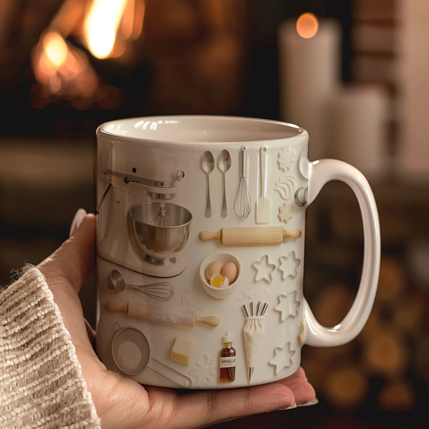 Custom Chef Name Coffee Mug - Unique Present for Baking Professionals & Pastry Artists