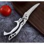 1pc Heavy-Duty Stainless Steel Kitchen Scissors - Multifunctional Poultry Shears for Chicken, Fish & More | Food-Safe