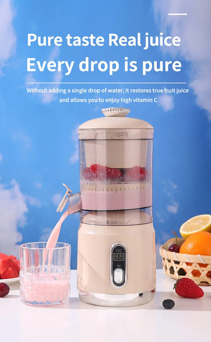 Extractor Fully Automatic Fruit Household Juicer Portable Juice Machine Residue Separation Bidirectional Spiral Fruit Juicer Cup