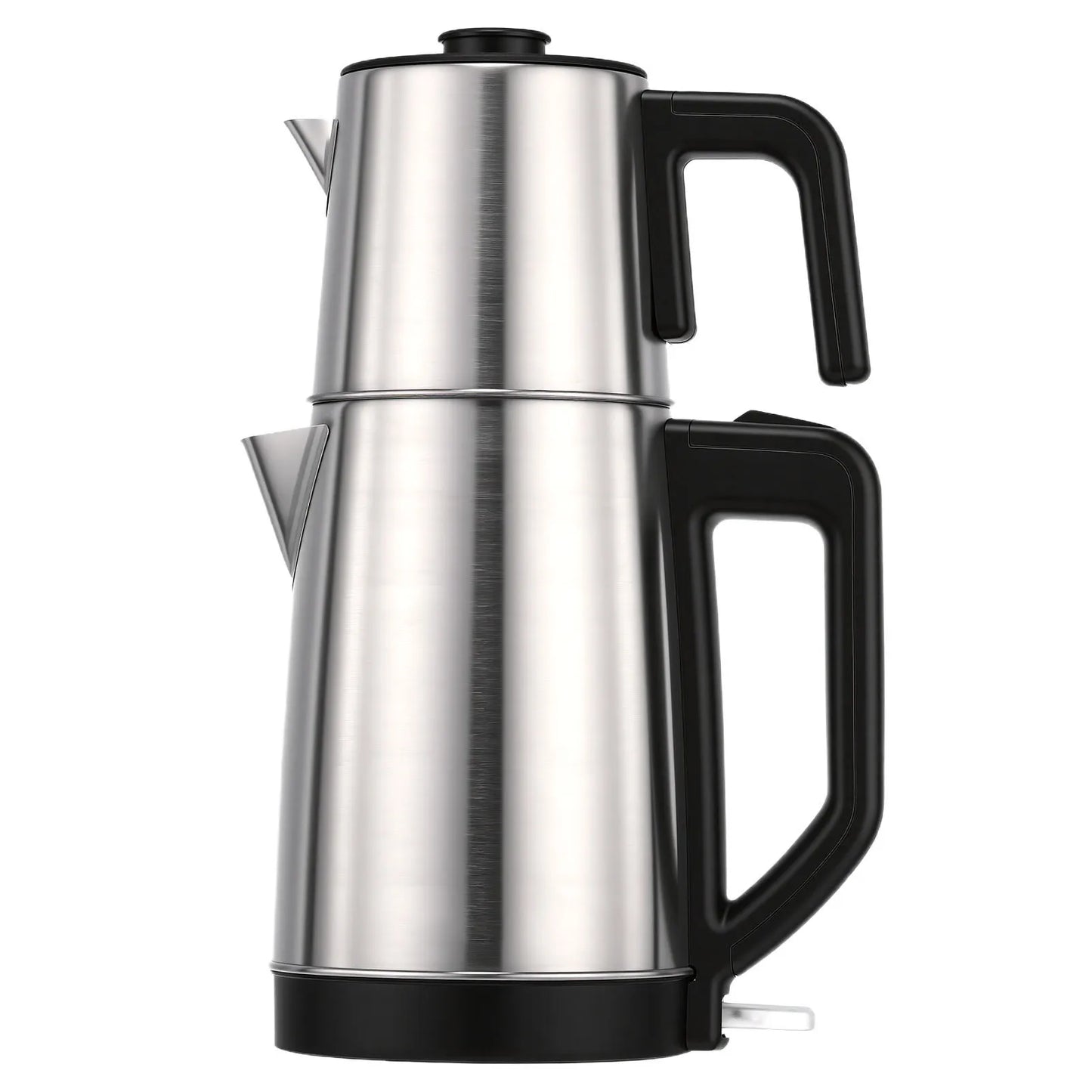 Electric Kettle Turkish Tea Maker Cooker Stainless Steel Double Pot Kettle Infuser Keep Warm Function 220V EU Plug