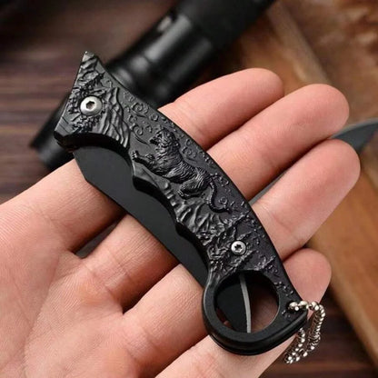 Folding Knife High Hardness Outdoor Camping Knife Pocket Knives EDC Multitool Box Cutter Knife