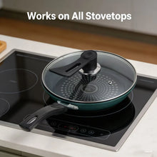 Crystal diamond upgrade non-stick frying pan frying pan supplementary food fried eggs lampblack gas stove induction cooker unive
