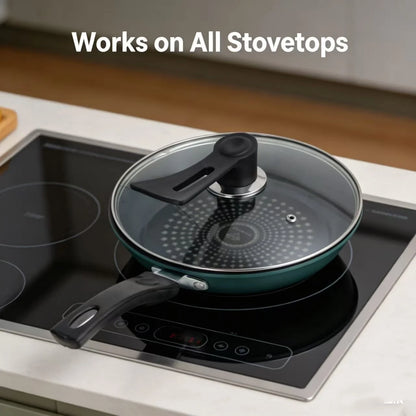 Crystal diamond upgrade non-stick frying pan frying pan supplementary food fried eggs lampblack gas stove induction cooker unive