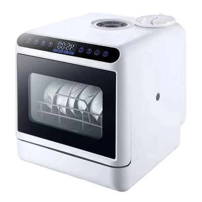 Table Top Dishwasher Home Mini Countertop Dishwasher 5 Sets Water tank Portable RV Fully Automatic Dishwasher Factory
