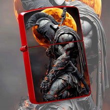 Spartan Themed Creative Lighter, Full Scenario Application For Daily Commute, Outdoor Trips, Casual Gatherings And More, Striking Dark Aesthetic, Premium Tactile Feeling, Ideal Choice For Personal Use And Gifting, Stylish Pra