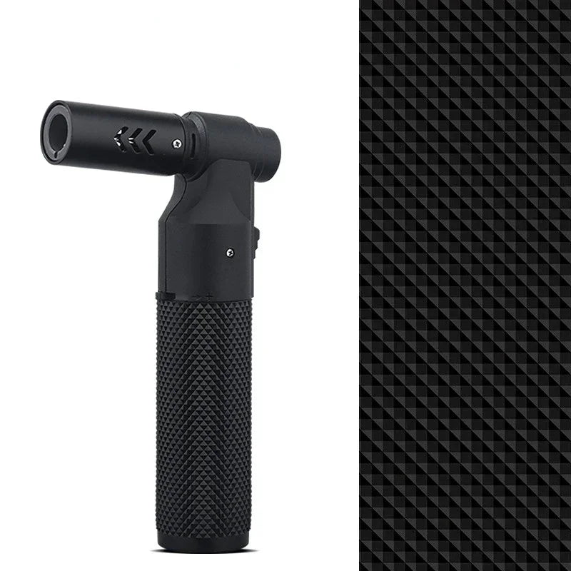 HONEST Gas Jet Butane Cigar Lighter Windproof Kitchen BBQ Metal Jewelry Welding Torch for Outdoor Camping