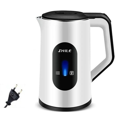 2.2L Stainless Steel Electric Digital Display Large Tea Kettle Auto-Shutoff Hot Water Boiler 1500W Fast Boil Home Kitchen Tools