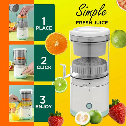 Portable Electric Juicer Wireless Orange Juicer USB Rechargeable Lemon Squeezer Electric Slow Juicers Household Kitchen Tools