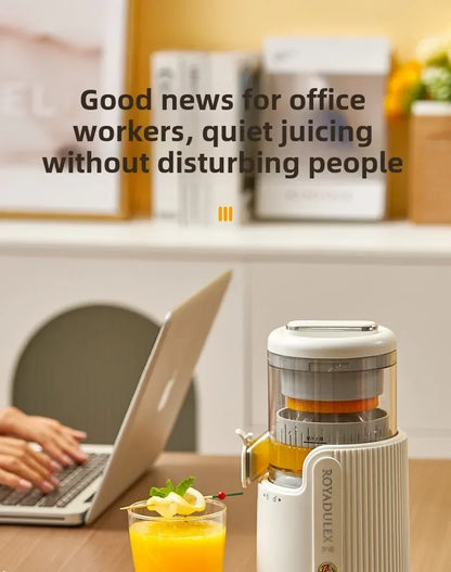 Large-Diameter Orange Juicer Juice And Pulp Separator Home Tea Shop Vegetable Fruit Juicing Machine for Kitchen Use