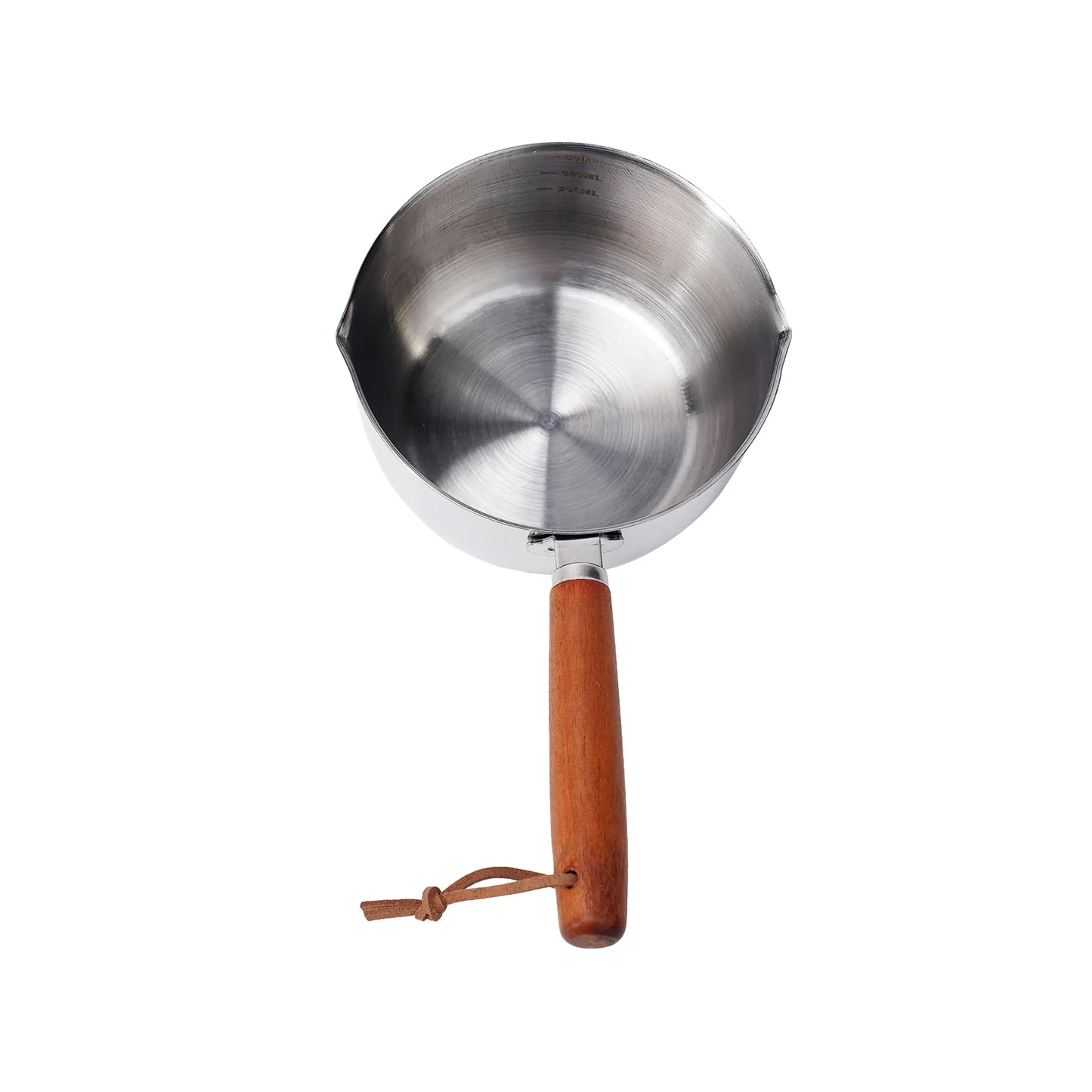 1pc 150/300/500ML Stainless Steel Mini Frying Pan Hot Oil Pan Hot Sauce Small Pot Cooking Butter Melting Pot Kitchen Supplies