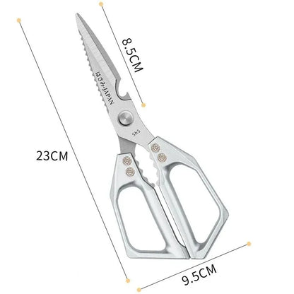 Multi-Purpose Shears kitchen Scissors Food hicken Bone Scissors SK5 Stainless Steel Fish Vegetable Meat Cutting Scissors Cooking