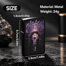 Creative All-Seeing Eye Lighter With Art Print, Trendy Dark Aesthetic Portable Accessory, Atmospheric Daily Carry Decor, Unique Exquisite Gift For Friends, Suitable For All Kinds Of Daily Occasions And Scenarios A Humorous An