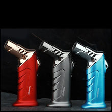 JOBON-Portable Cigar Lighter, Blue Flame, Direct Injection, High-end Cocktail Smoke Lighter, Home Outdoor Airbrush Men's Gadget