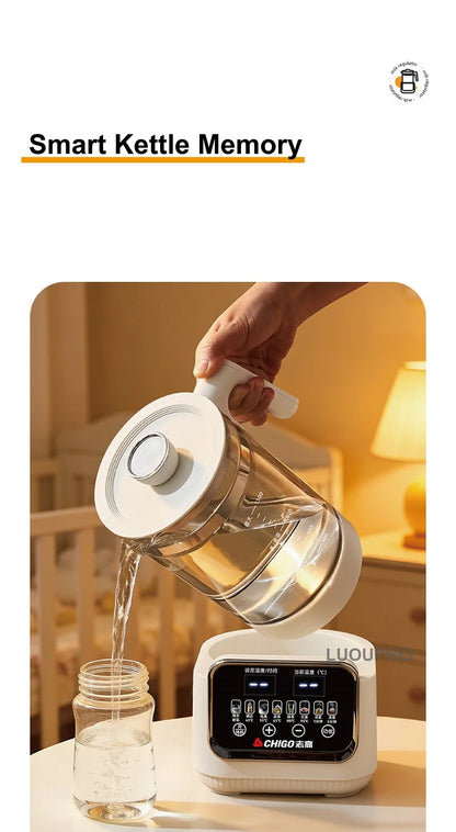 1.5L Electric Kettle Home Health Kettle Multifunctional Milk Regulator Temperature Control Flower Tea Kettle Auto Keep Warm 800W